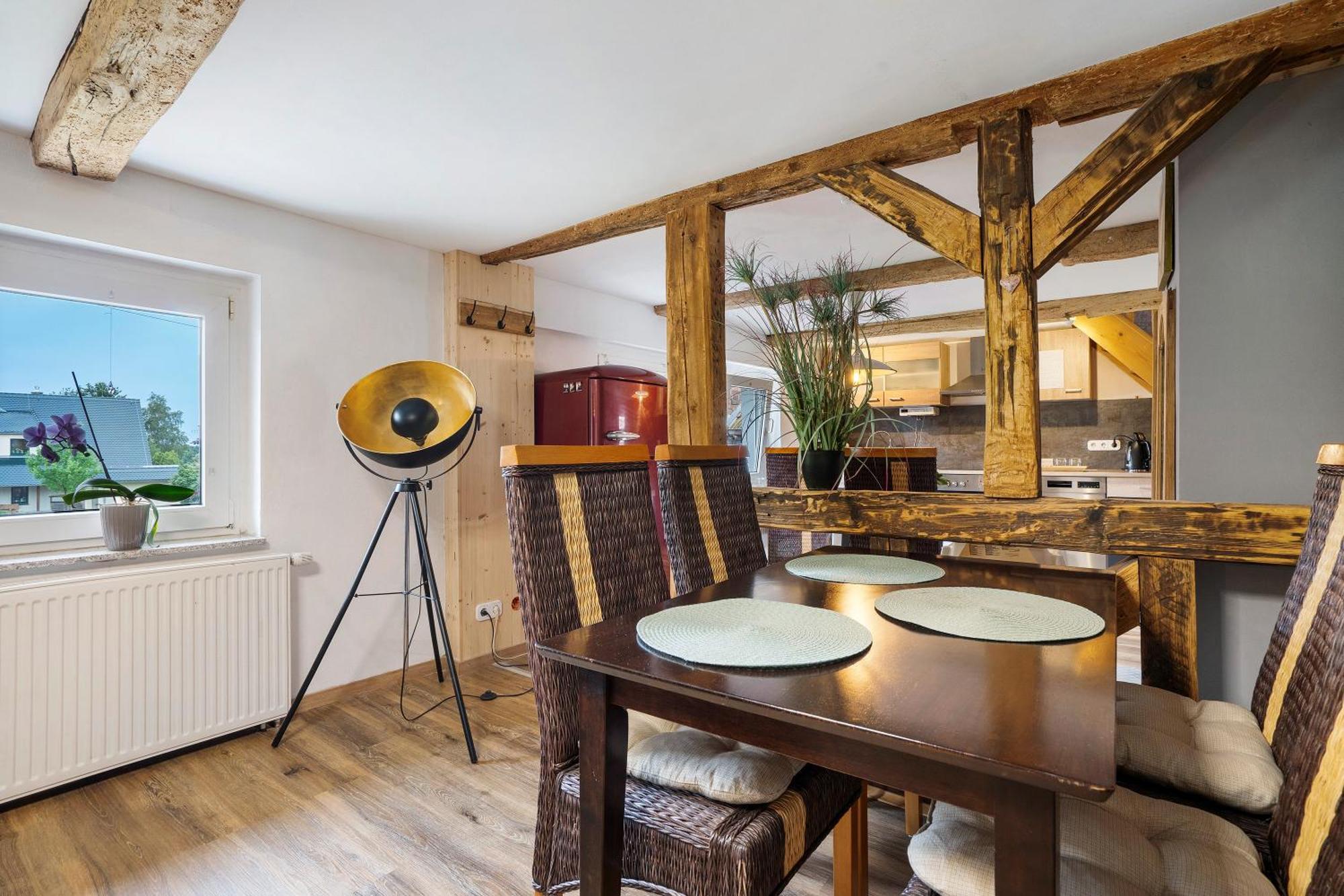 Appartement Wuensch Dir Was à Grossweitzschen Extérieur photo